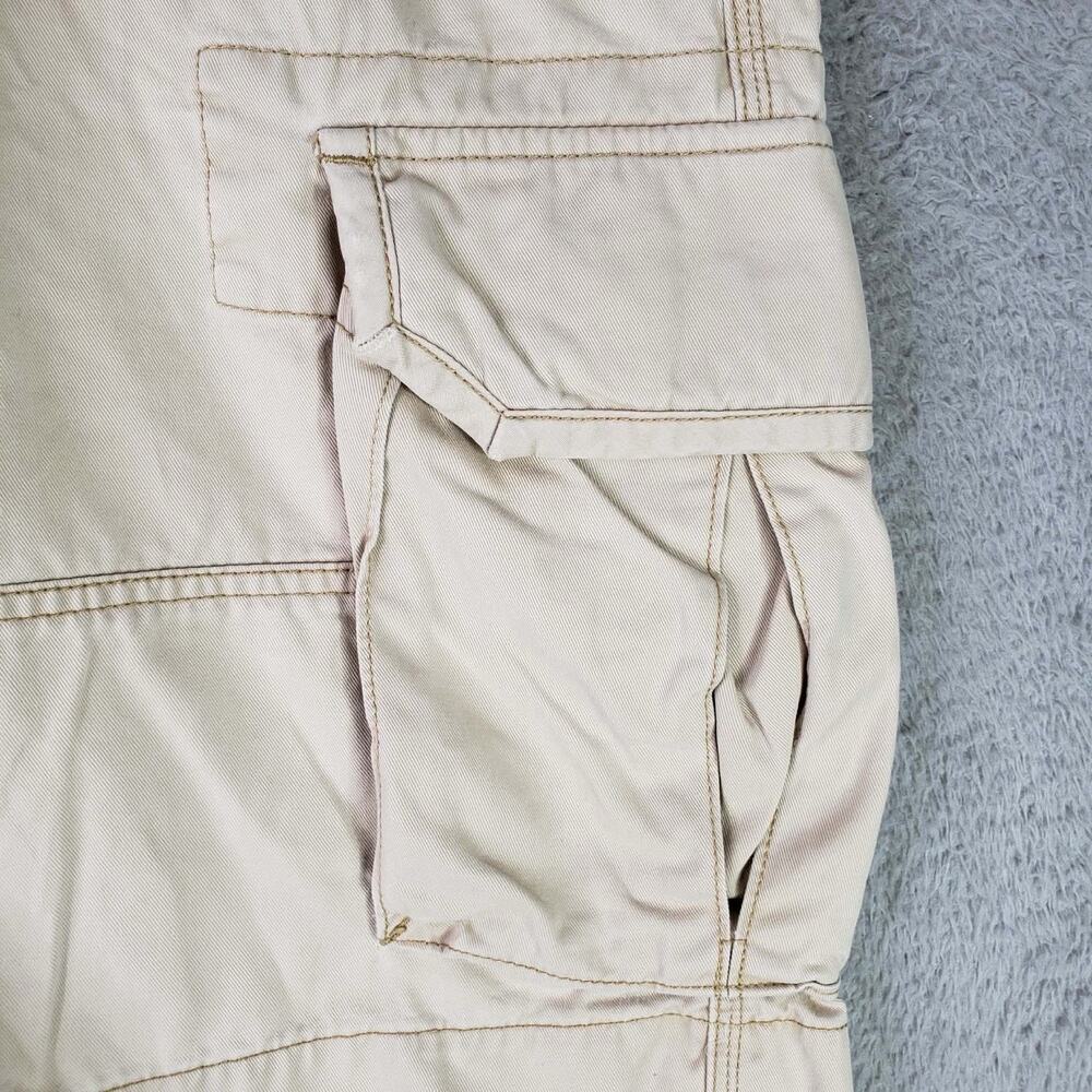 Polo Ralph Lauren Cargo Shorts Men's Size 38 Beige Khaki Cotton Pockets - Picture 5 of 12